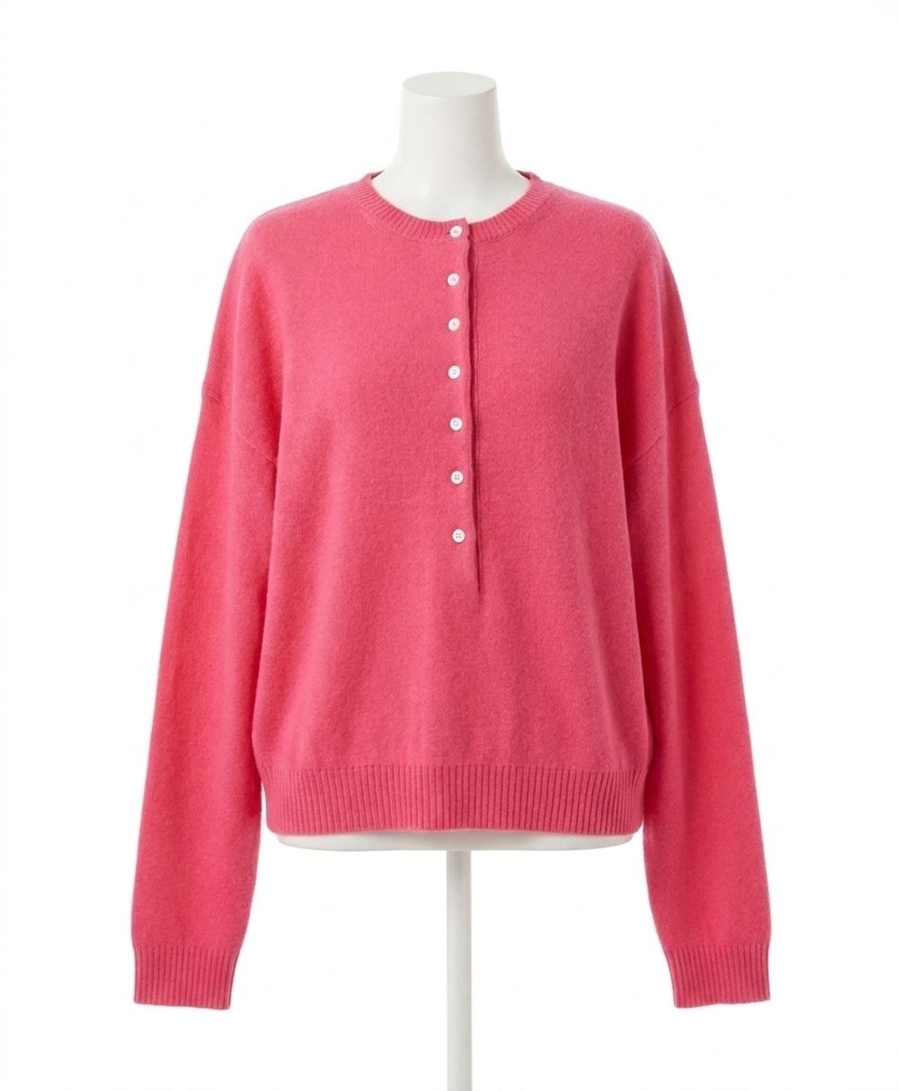 NEW WISHLIST rhea pullover sweater in magenta